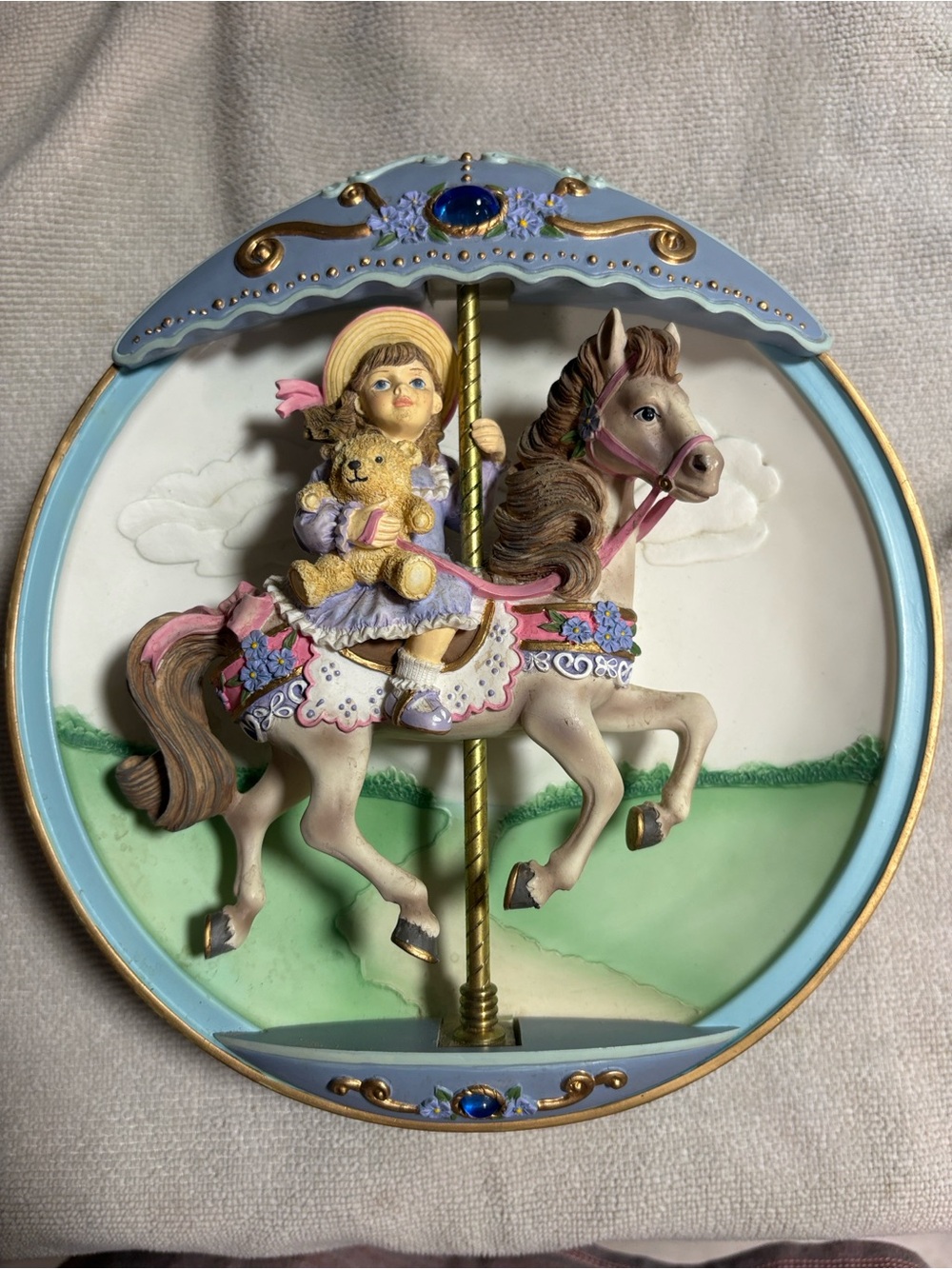 The Bradford Exchange “Carousel Daydreams” - Picture 5 of 6